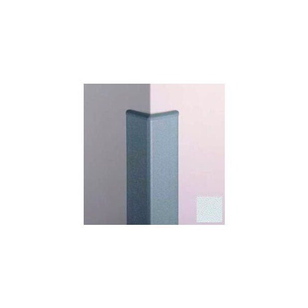 Pawling Surface Mounted Corner Guard, 90Deg, 3'' Wings, 12'H W/Caps, BL Ice CG-10-12-29 - main